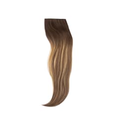 Coffee N Cream Tape Weft Hair Extensions Invisible - Ultimate Virgin Range - 21.5 inches / 55 cm