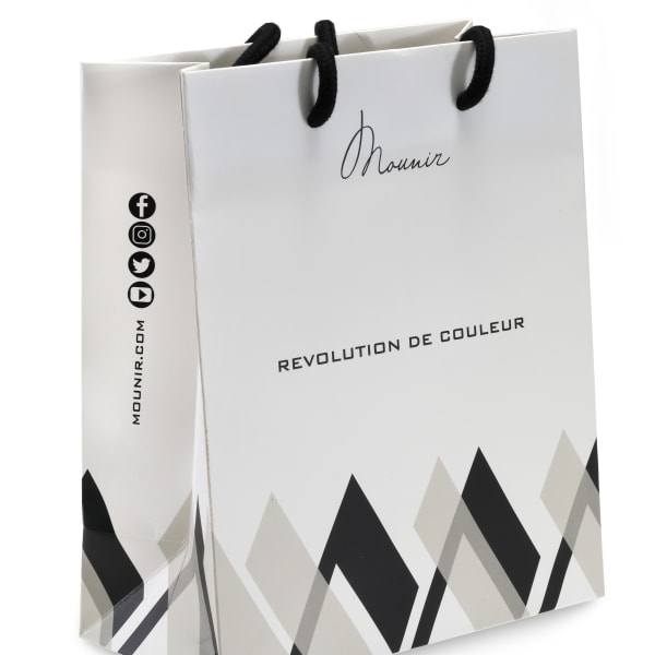 Mounir Carton Bag Matt Laminated White