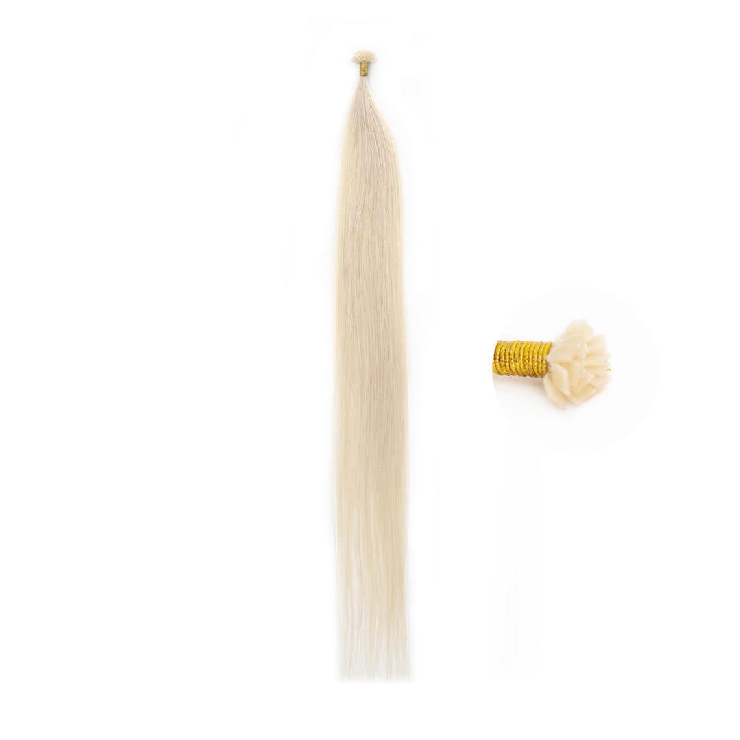 Milkshake Flat Tip Hair Extensions - Ultimate Virgin Range - 21.5 inches / 55 cm - 20 Pieces