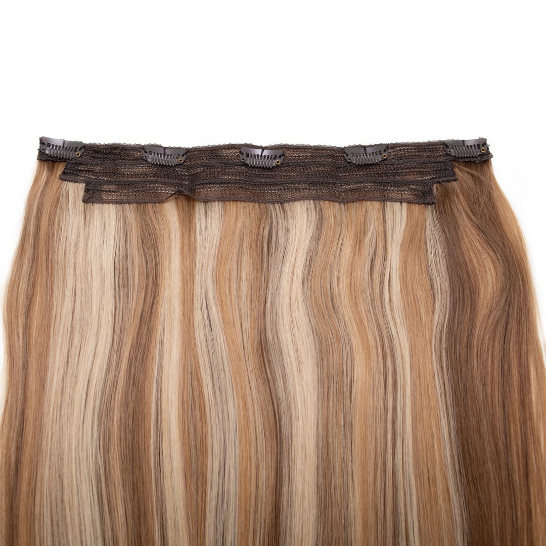 Vanilla Blend Human Hair Extensions Clip in 1 Piece