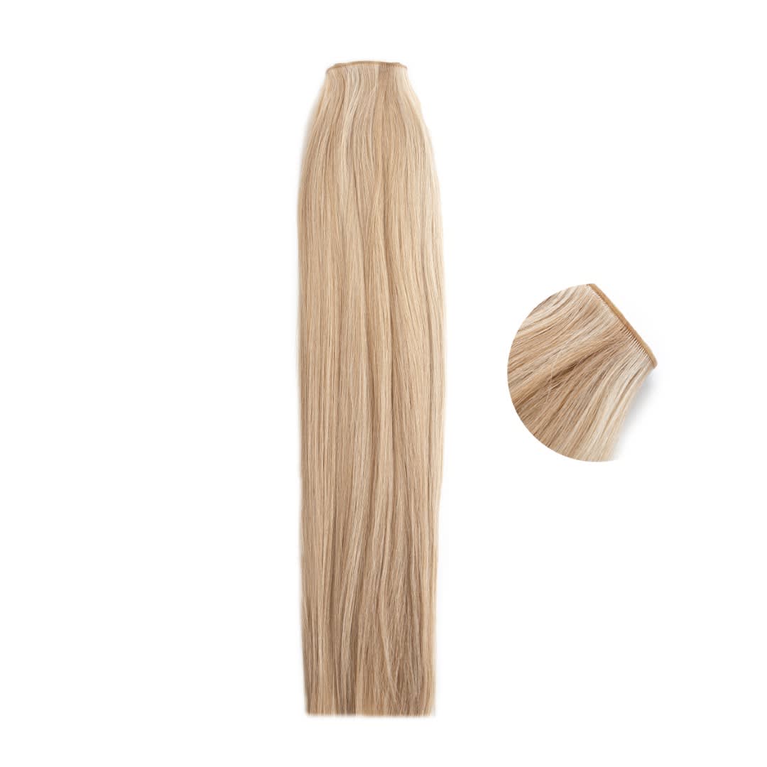 Milkshake/Cinnamon Genius Weft Hair Extensions - Ultimate Virgin Range - 24 inches / 60 cm