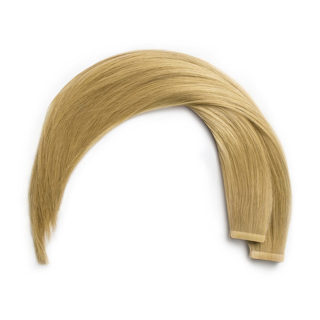 Vanilla Tape Hair Extensions - Ultimate Virgin Range - 21.5 inches / 55 cm