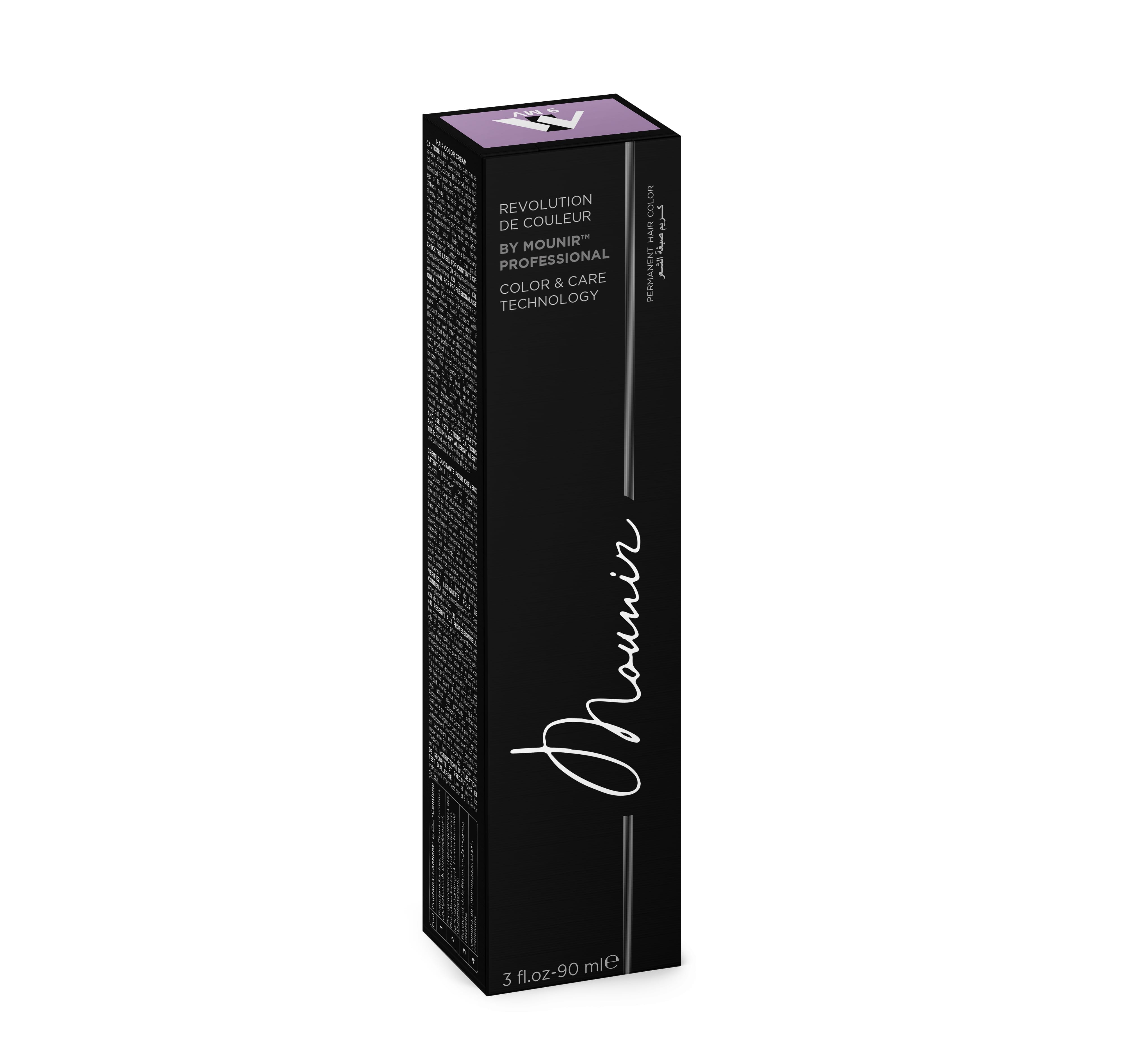 Mounir Revolution Permanent Hair Color, Metallic Violet 9