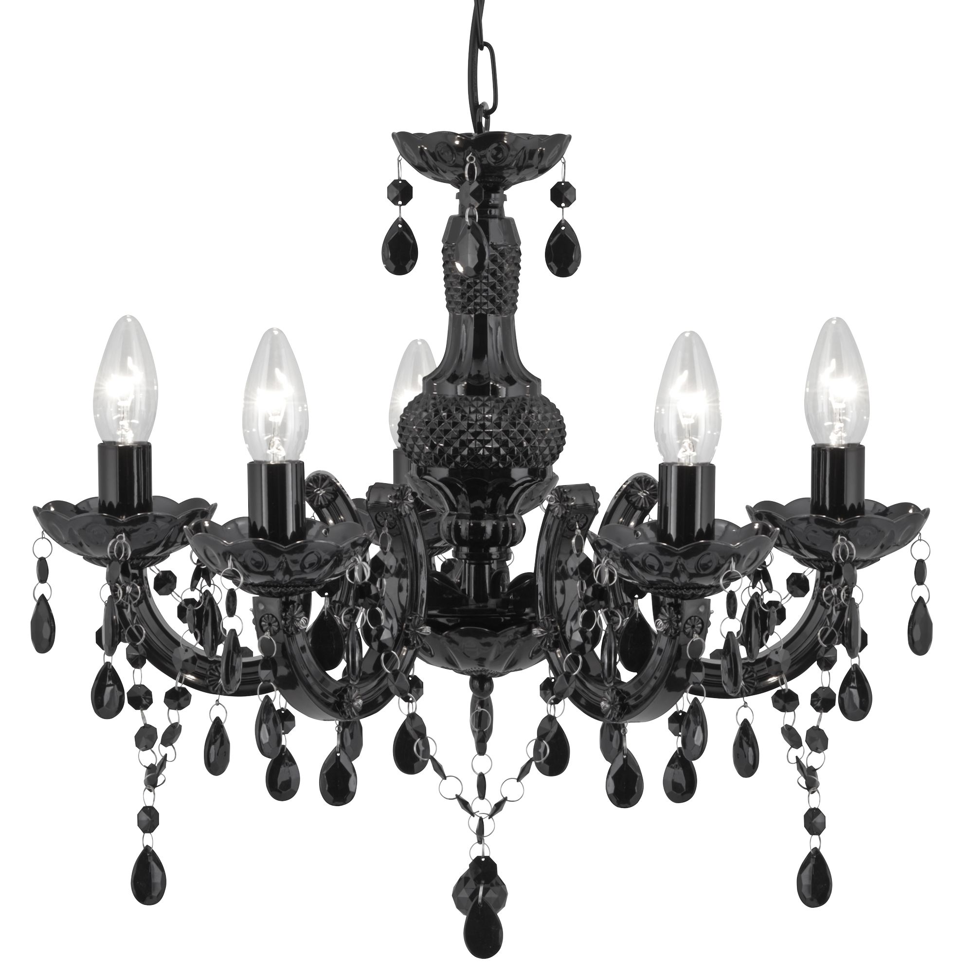 Black Chandelier 5 lights Black Chandelier 5 lights