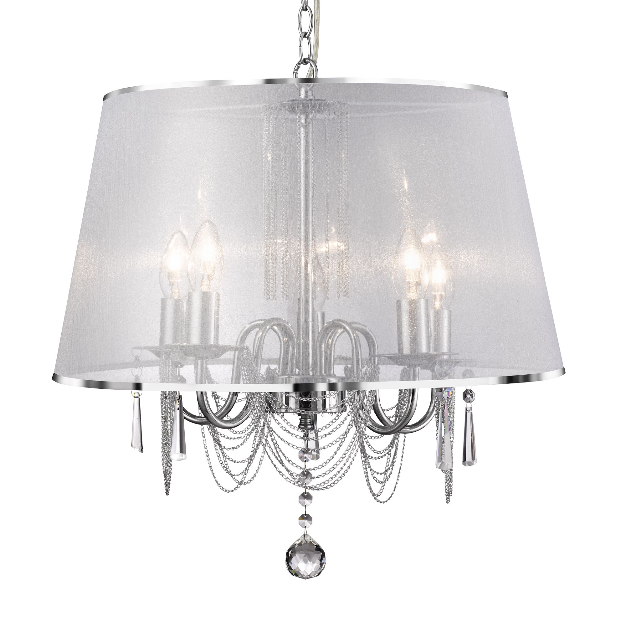 Next Venetian 5 Light Chandelier Chrome in 2020 Next Venetian 5 Light Chandelier Chrome in 2020