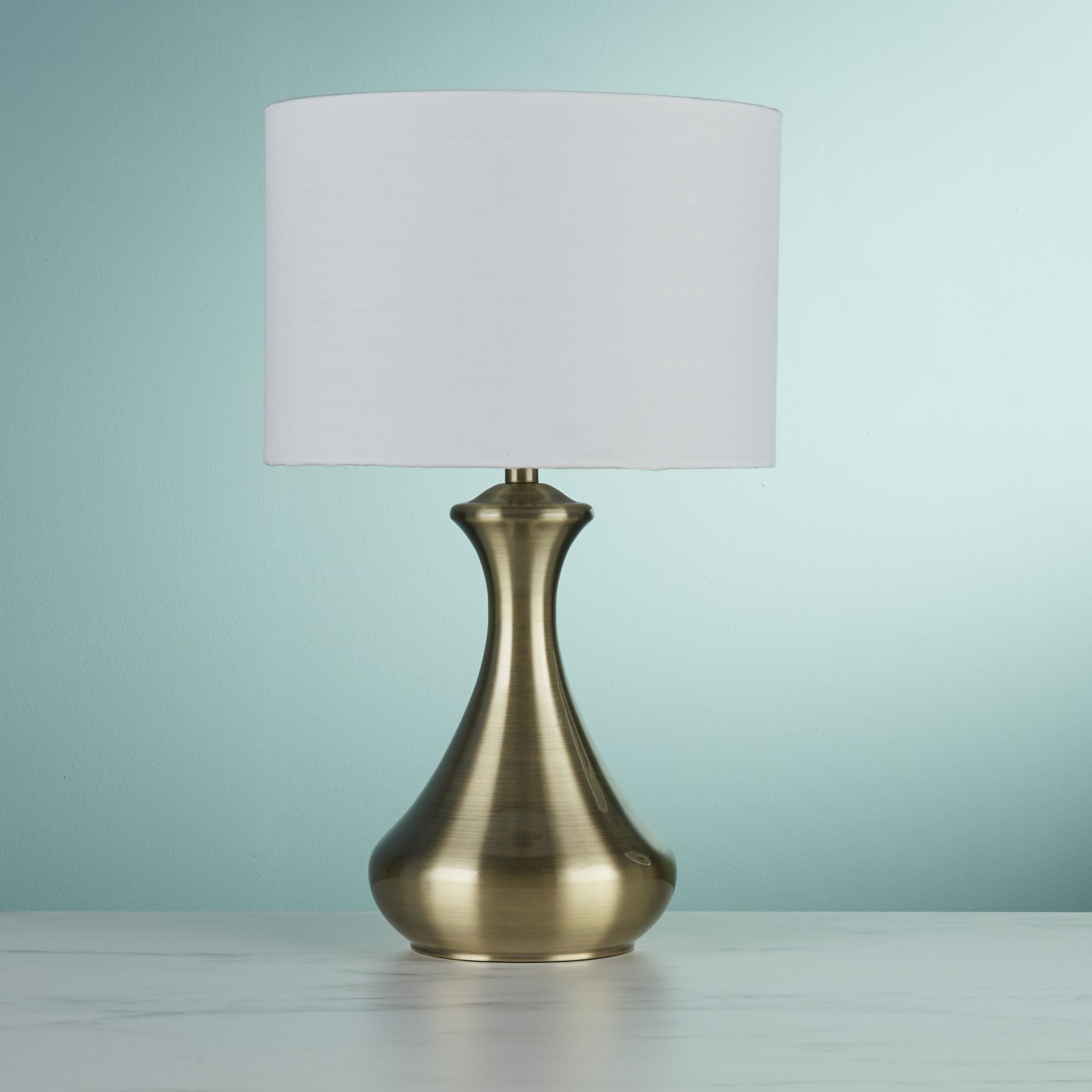 brass touch lamps bedside