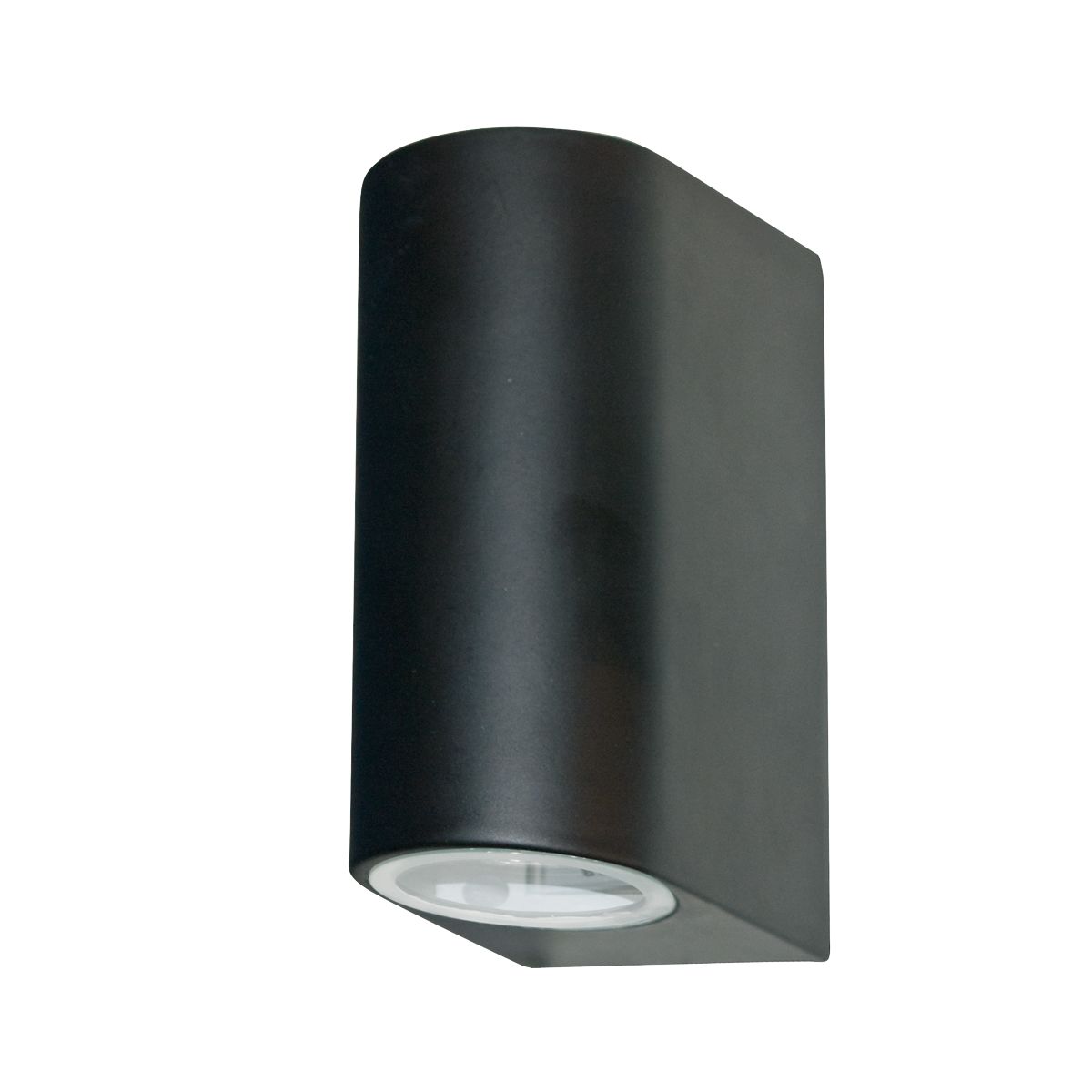 Black Ip44 2 Light Outdoor With Die Cast Aluminium