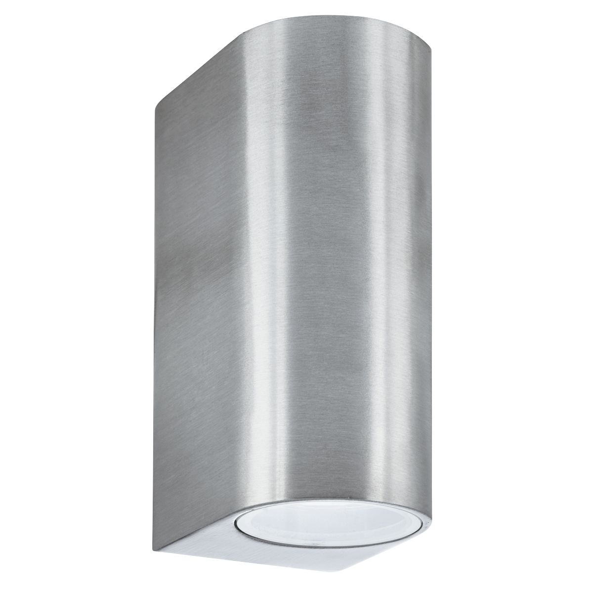 Silver Ip44 2 Light Outdoor With Die Cast Aluminium