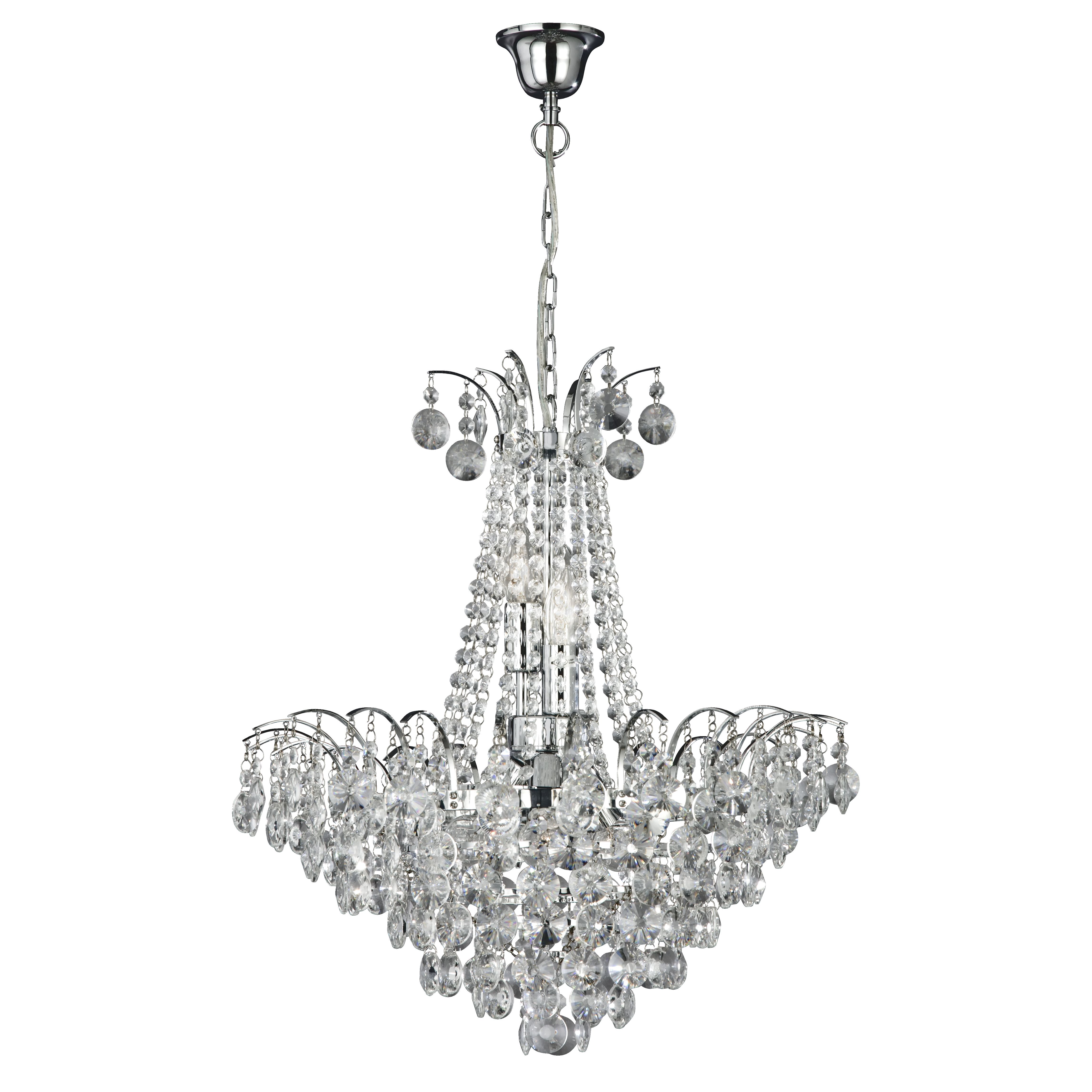 Chrome Iron Base Bead Chandelier Shade Crystal Ball Table Chrome Iron Base Bead Chandelier Shade Crystal Ball Table