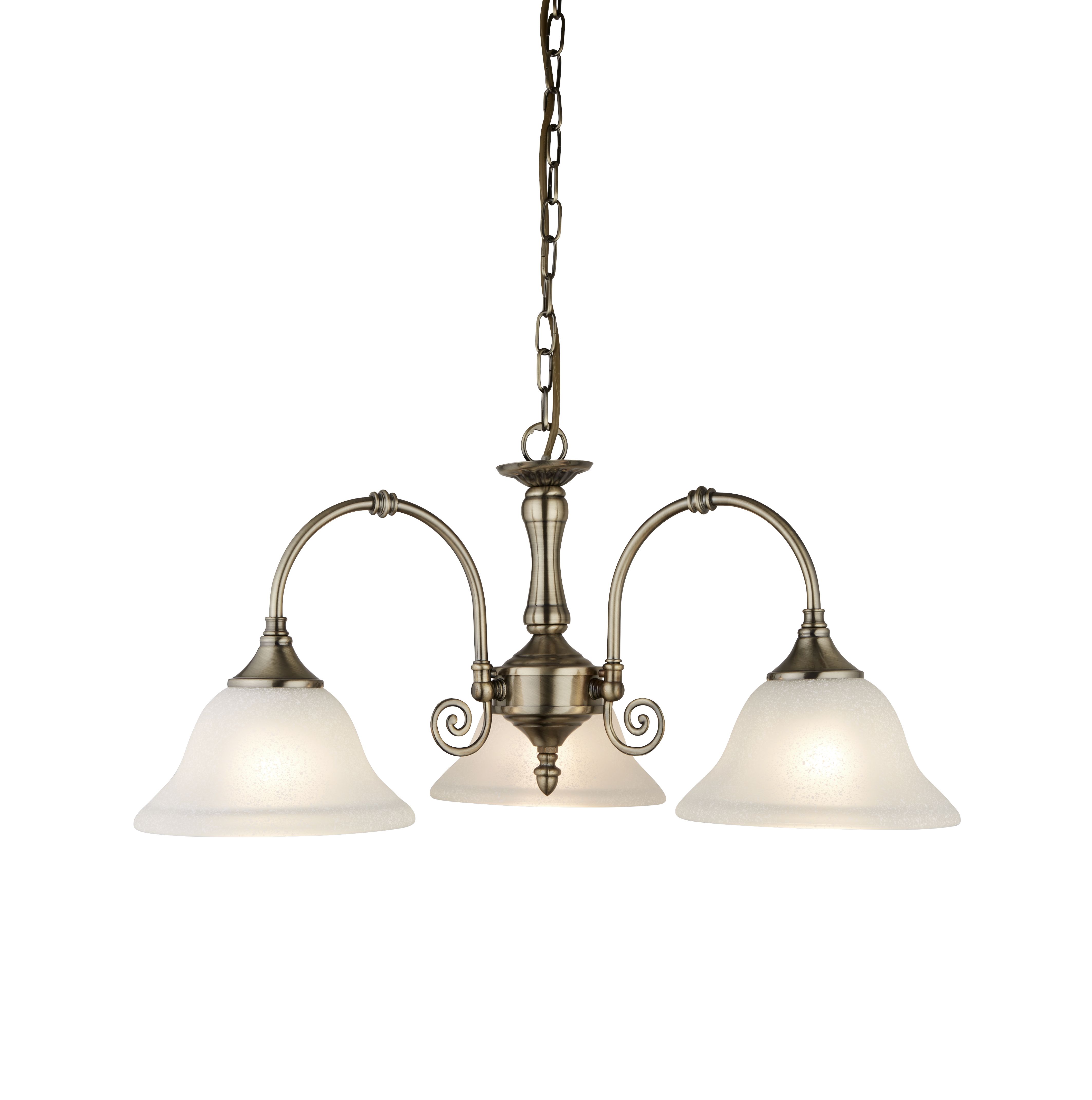 brass 3 light ceiling fitting