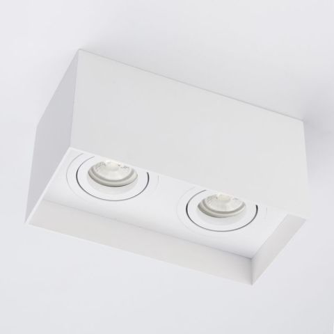 Honos Square Twin, White