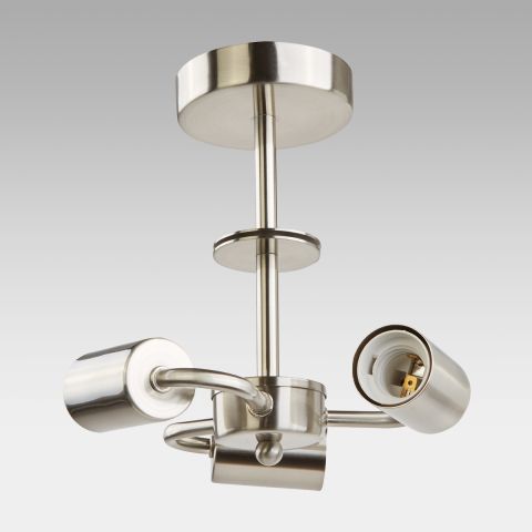 E27 3 light Semi Flush Suspension SN