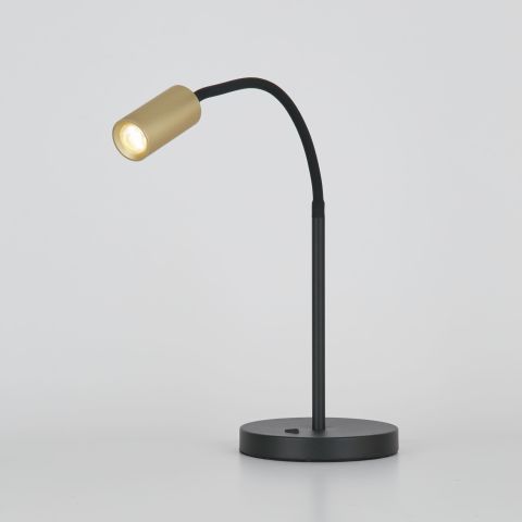 Ciara Table, Gold & Black