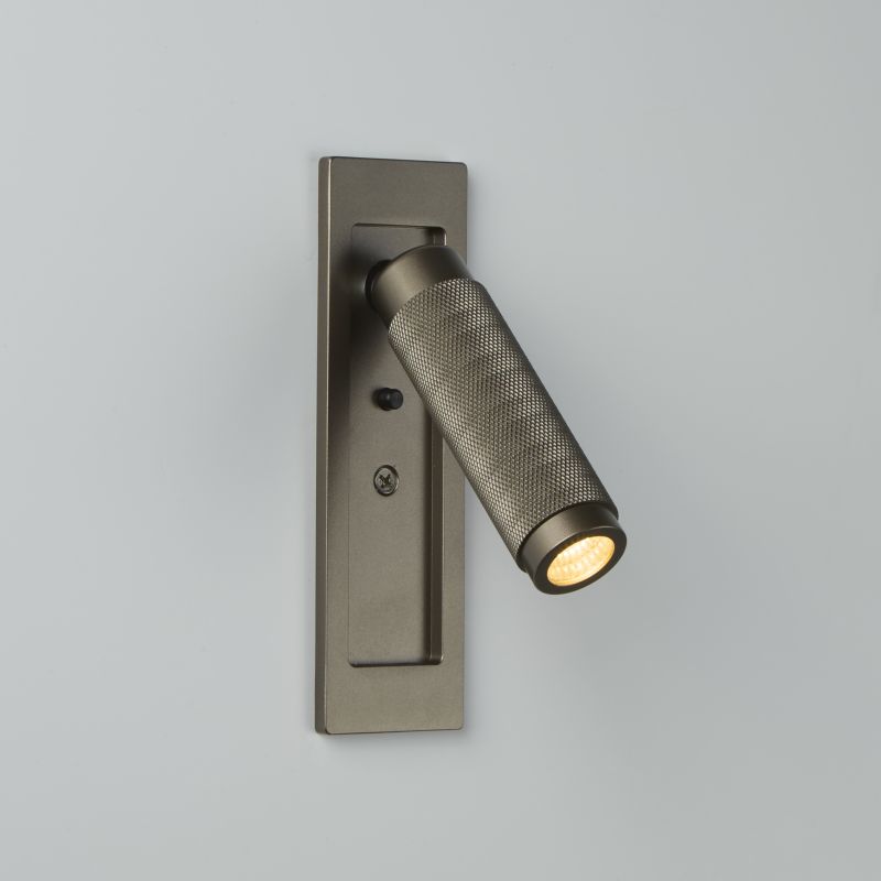 Kings Cross 3W Matt Bronze Recessed Wall Light