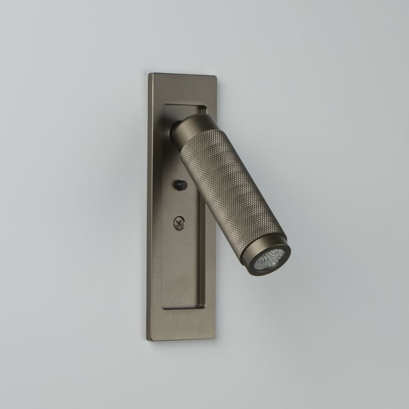 Kings Cross 3W Matt Bronze Recessed Wall Light