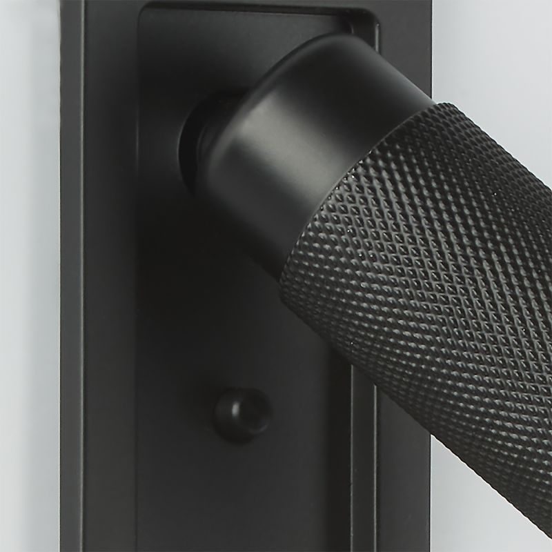 Kings Cross 3W Matt Black Recessed Wall Light