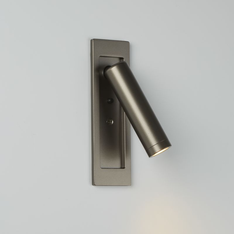 Marylebone 3W Matt Bronze Recessed Wall Light