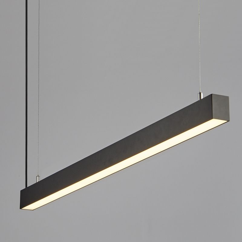Lino 2 Pendant and Flush Black