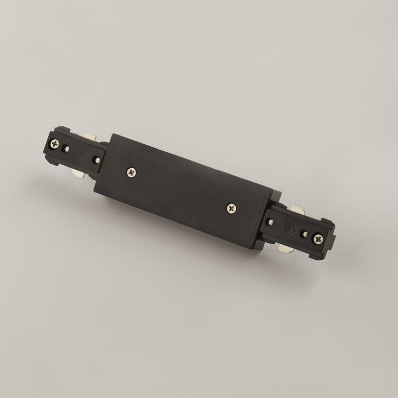 Straight Connector, Black