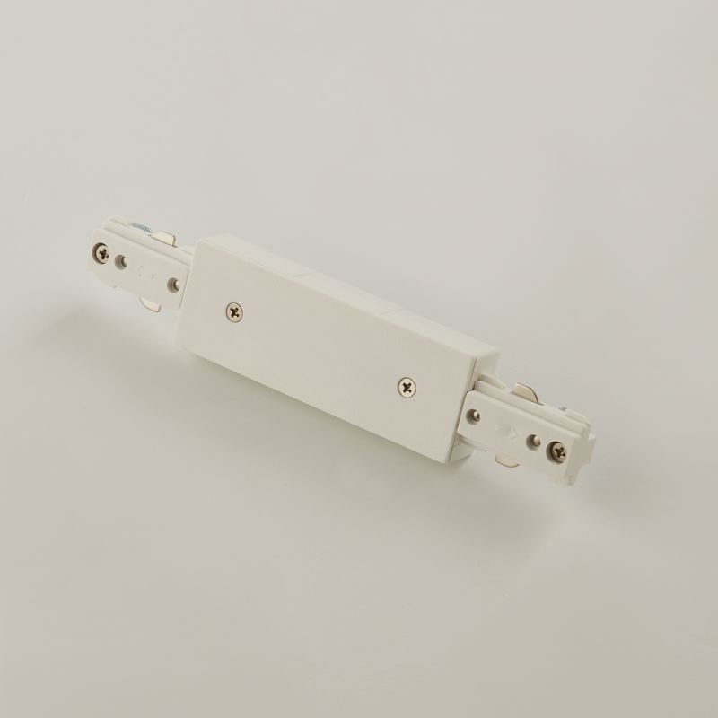 Straight Connector, White