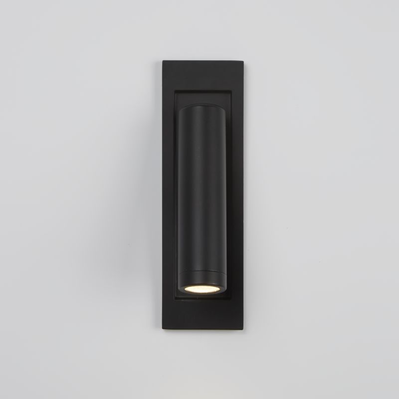 Marylebone 3W Matt Black Recessed Wall Light