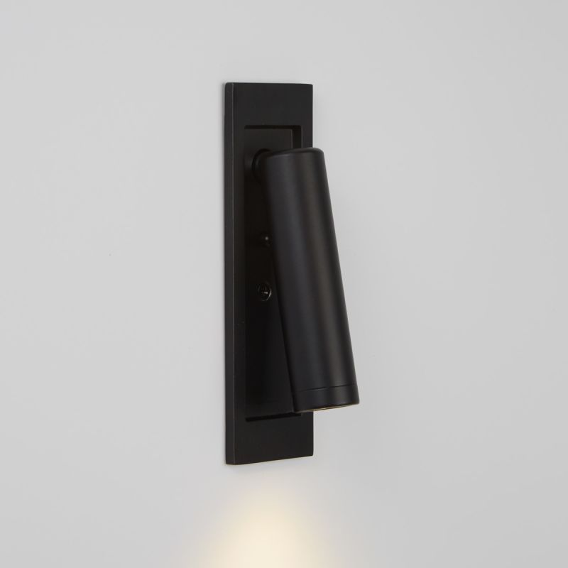 Marylebone 3W Matt Black Recessed Wall Light