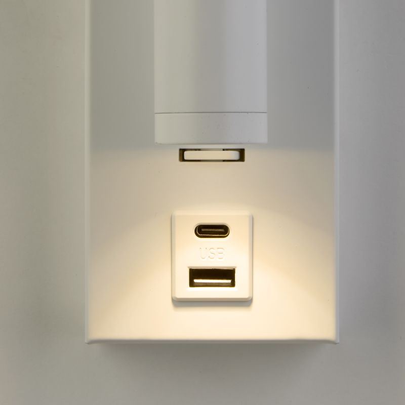 Marlow USB, White