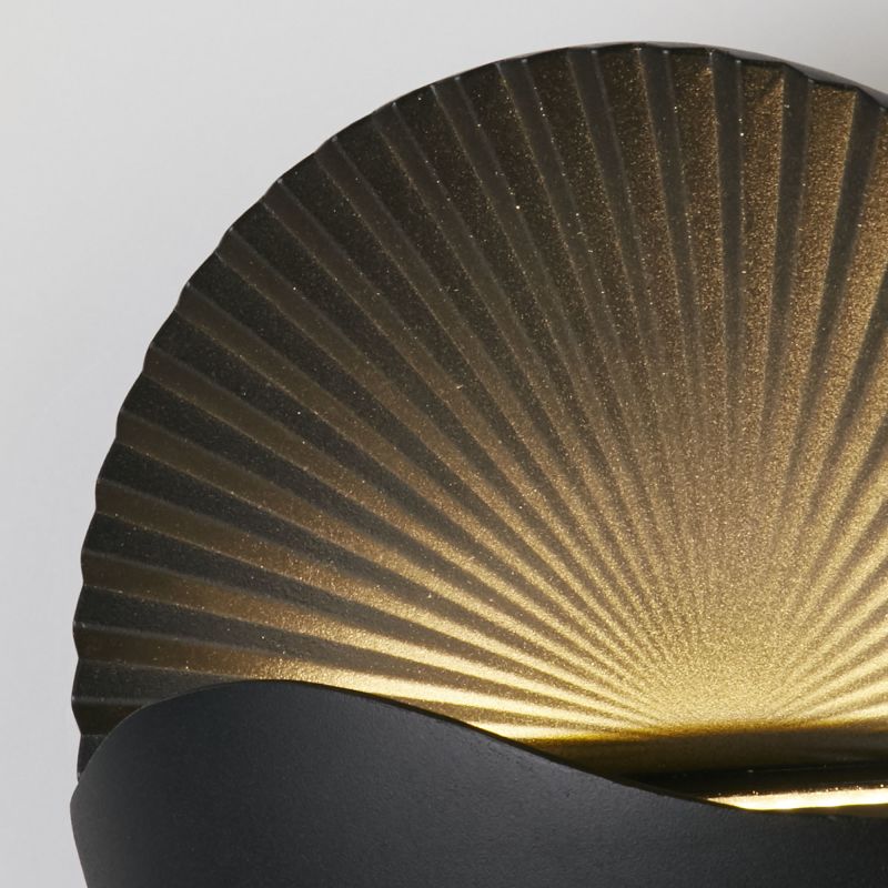 Sunrise Wall Light, Black