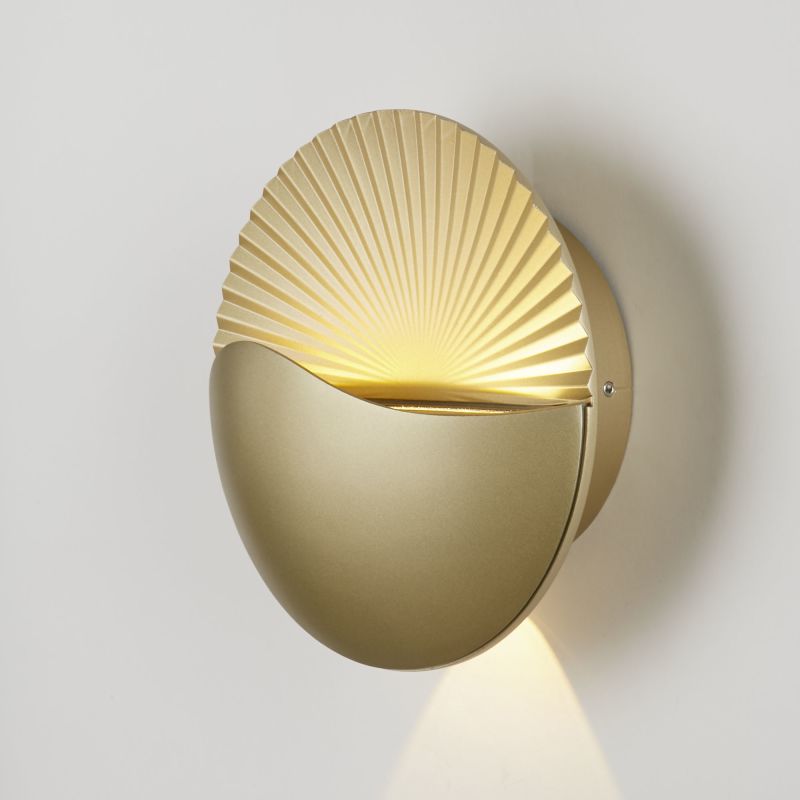 Sunrise Wall Light, Gold