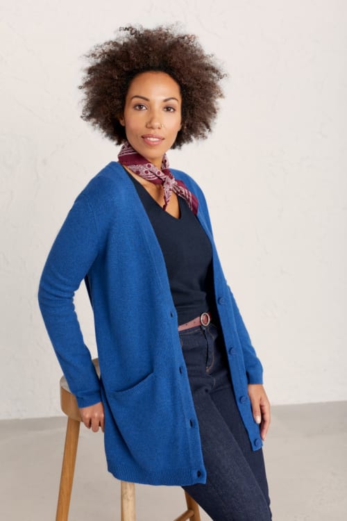 WIND AND SEA ×  peak Cardigan Windmills Cardigan - Seasalt Cornwall