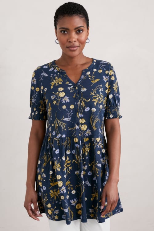 Rame Organic Cotton Jersey Tunic - Seasalt Cornwall