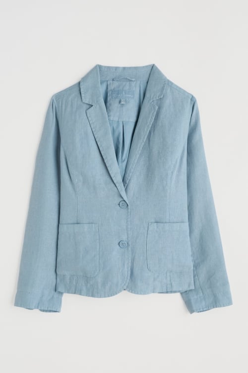 Blinker Linen Blazer Women's Summer Jacket Seasalt Cornwall