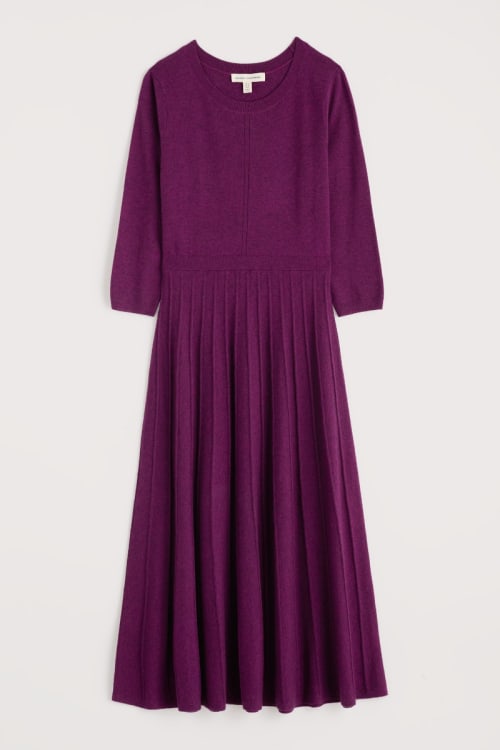 knee length dresses for ladies Novara Lace Midi Dress in Vintage Blue