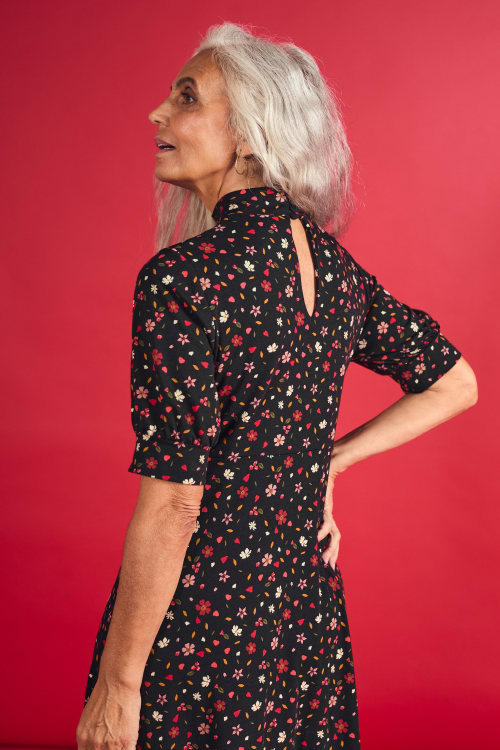 Calendula Empire Line Jersey Midi Dress - Seasalt Cornwall