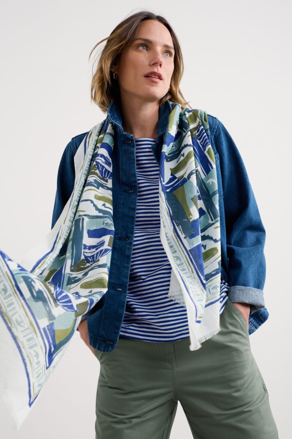 Summer Scarf Seasalt Cornwall