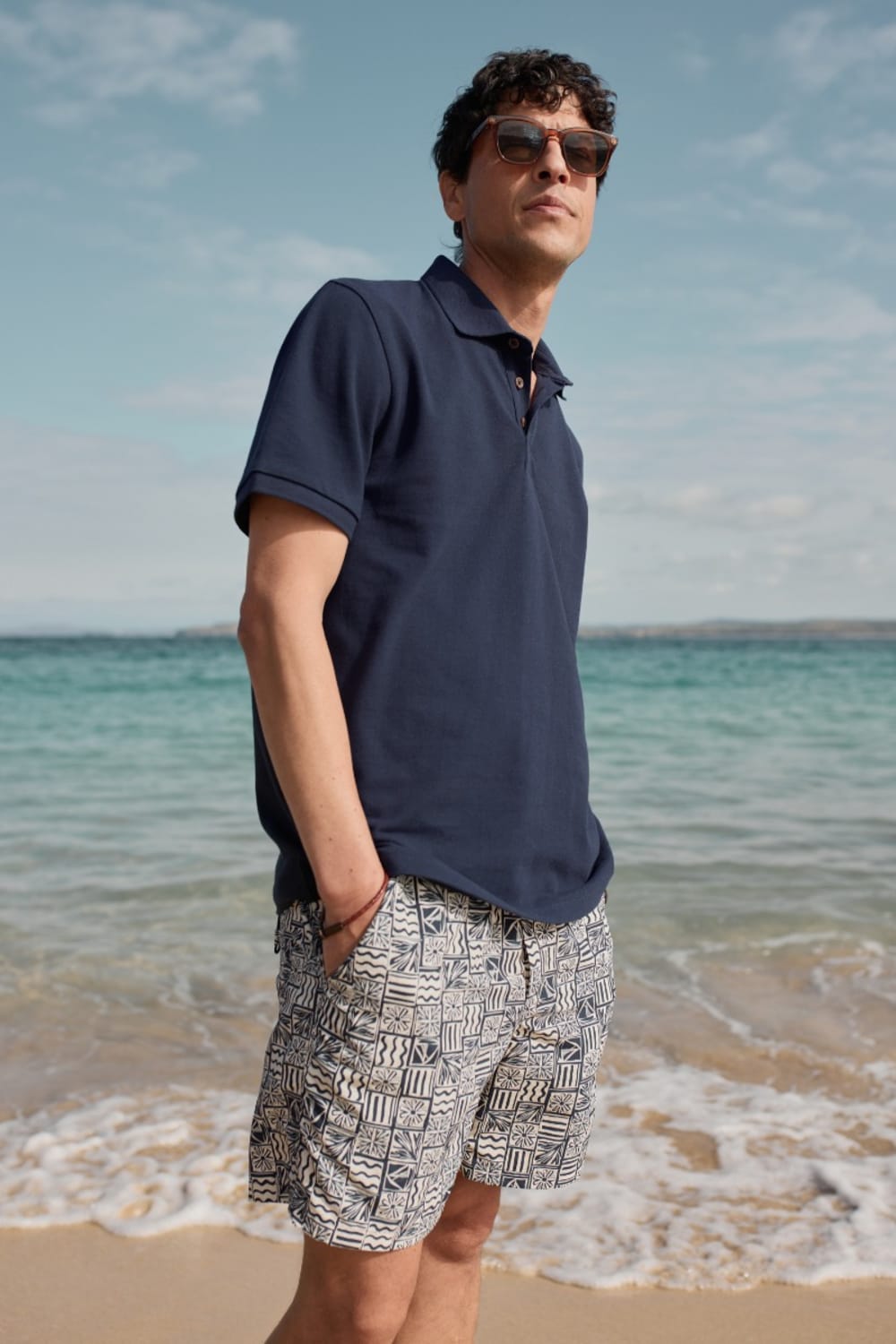 Printed Hybrid Swim Shorts Seasalt Cornwall Seasalt Cornwall