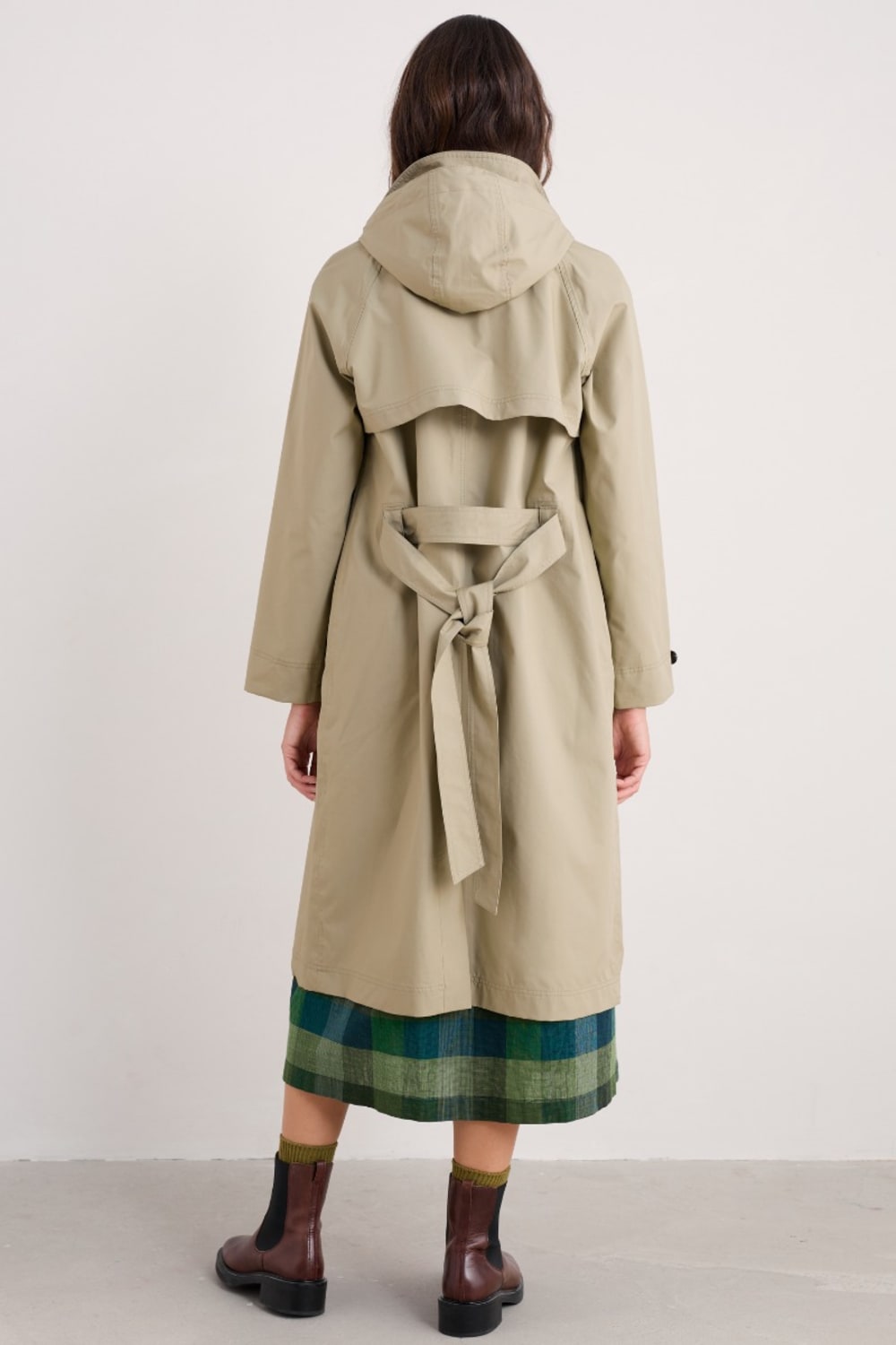 Penweathers Waterproof Trench Coat Seasalt Cornwall