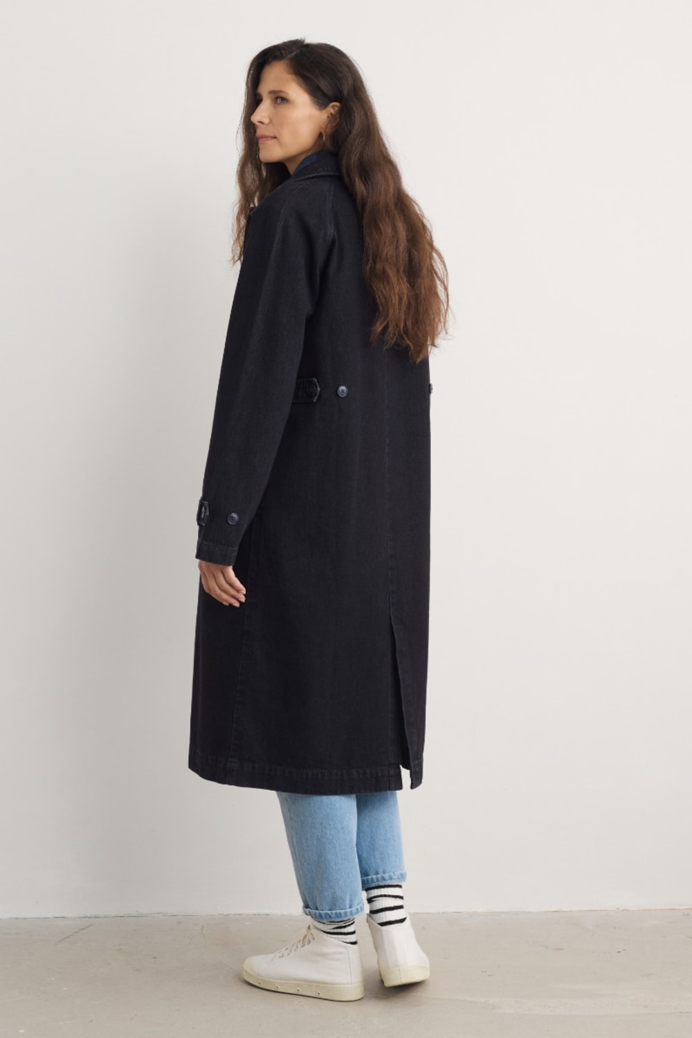 Boscastle Organic Cotton Long Jacket - Mac - Seasalt Cornwall Boscastle Organic Cotton Long Jacket - Mac - Seasalt Cornwall
