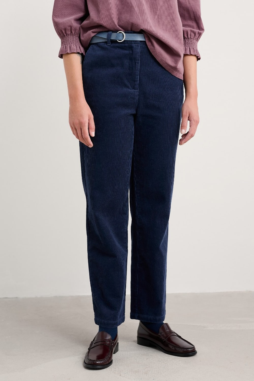 Women's Corduroy Tapered Trousers Seasalt Cornwall Seasalt
