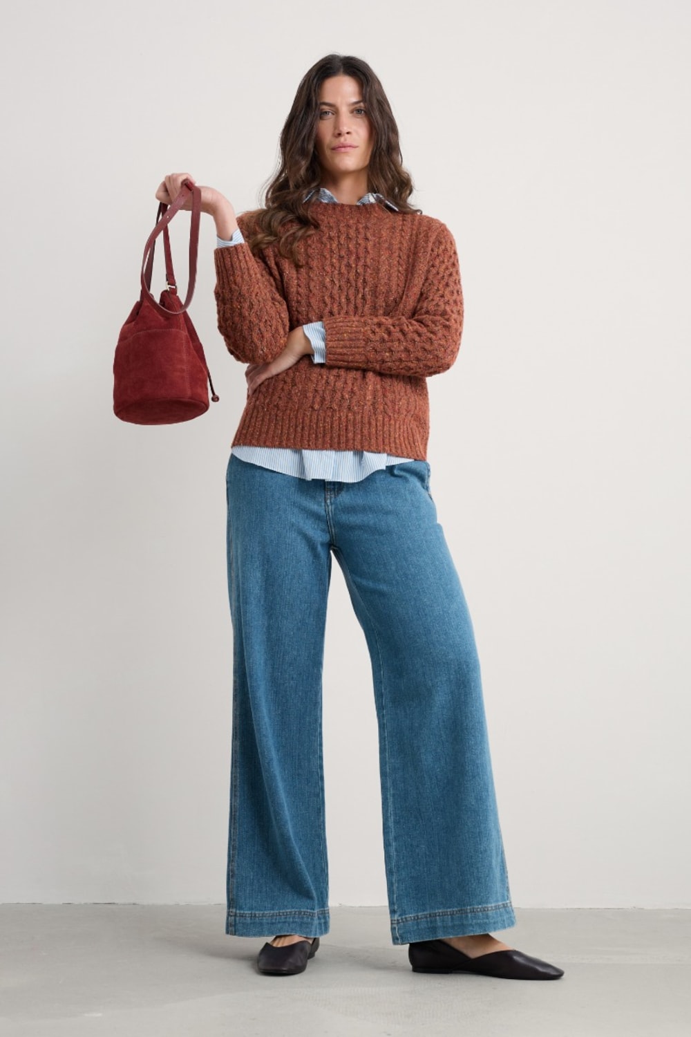 Women's Wide Leg Jeans Seasalt Cornwall Seasalt Cornwall - Main Image