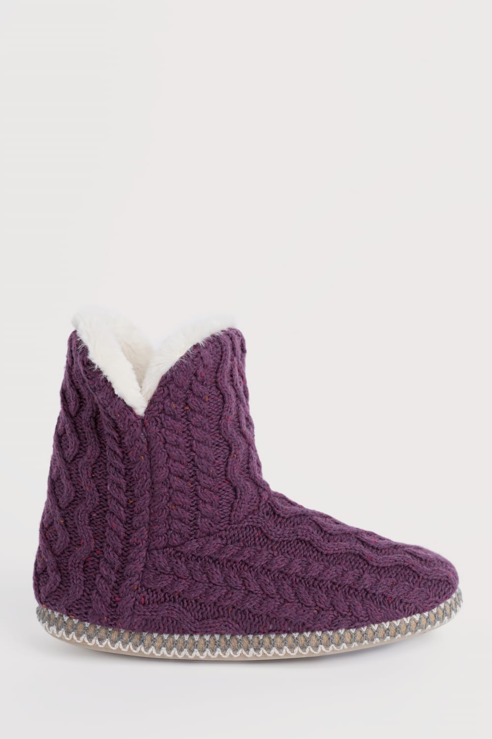 Cable Knit Slipper Booties Seasalt Cornwall Seasalt Cornwall