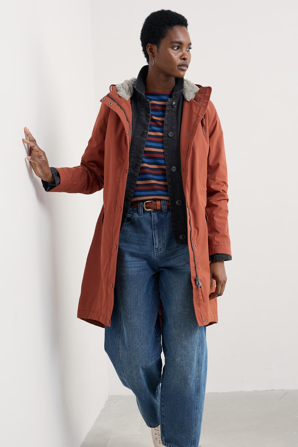 Women's Waterproof Coat Seasalt Cornwall Seasalt Cornwall