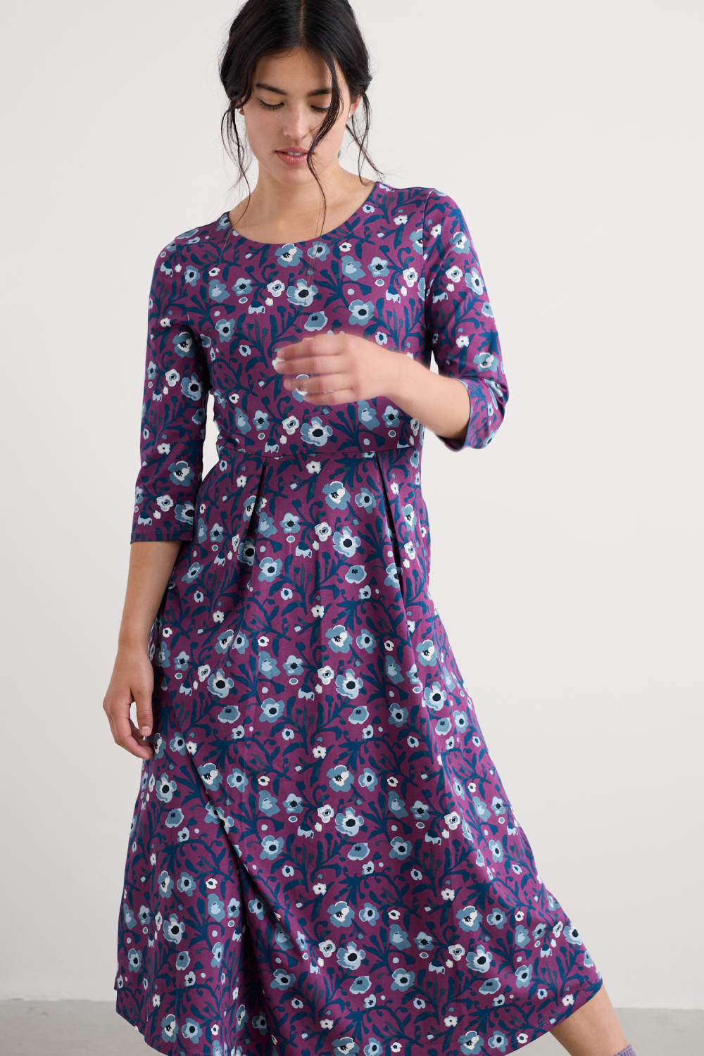knee length dresses for ladies Veronica Midi – Farmhouse Market TX main image 0