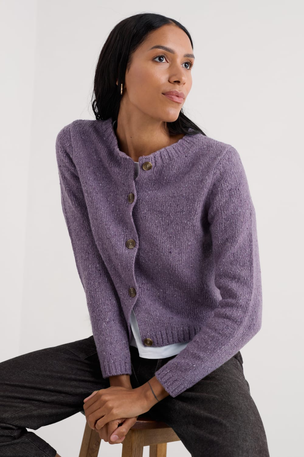 Knitted Cardigan With Merino | Seasalt Cornwall - Seasalt Cornwall