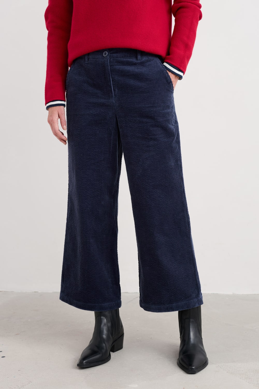 Brown Corduroy Navy Corduroy Trousers Womens Navy Blue Fashionable