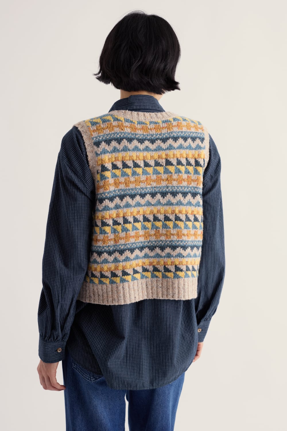 Dawson Pick Fair Isle Sweater Vest - Seasalt Cornwall