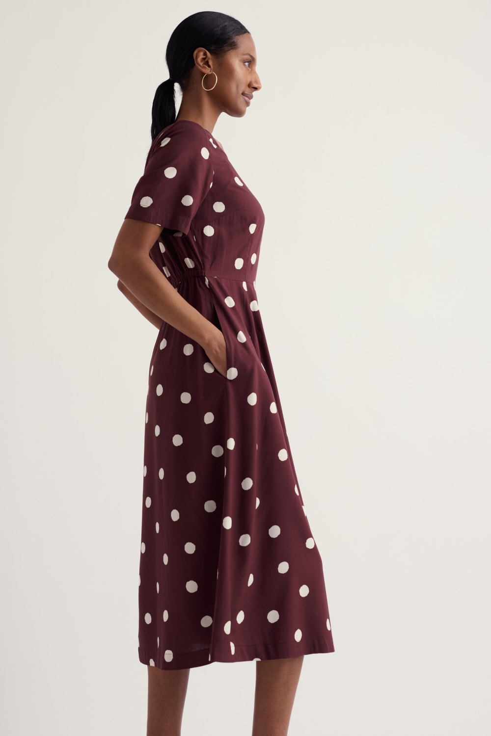 Tilly Short Sleeve Midi Dress - Seasalt Cornwall - Seasalt Cornwall