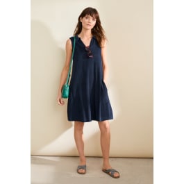 Pentas Terry Towelling Dress - Sleeveless Summer Dress - Seasalt Cornwall Pentas Terry Towelling Dress - Sleeveless Summer Dress - Seasalt Cornwall
