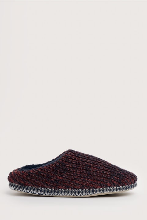 Night Forest Men's Knitted Slipper Image