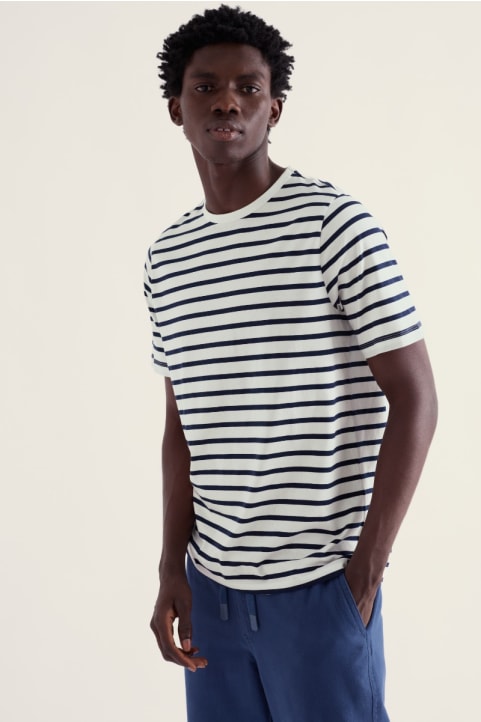 Men's Seven Seas Sailor Tee in GOTS-Certified Organic Cotton
